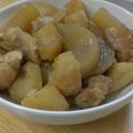 anomalo's cooksnap of when they made 味染み～ ♡大根と鶏もも肉の煮物 ♡.