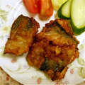 こえっぴーまま♪'s cooksnap of when they made 簡単✿サバのマヨカレー揚げ✿.
