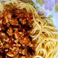 のあめろ♪'s cooksnap of when they made 簡単♪ナスとトマトのミートパスタ☆.