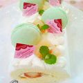 ちょこみお's cooksnap of when they made ふわふわしっとりロールケーキ。.