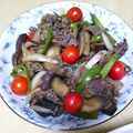 rocky6969's cooksnap of when they made 牛肉となすのオイスターソース炒め.