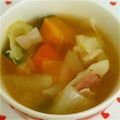 3mikuna's cooksnap of when they made カボチャ入りコンソメスープ.