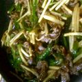 なおぴん1's cooksnap of when they made 安い薄切り牛肉で☆青椒肉絲.