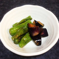 chcht's cooksnap of when they made ししとうと茄子の炒め物.