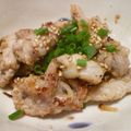 yoshiyurip's cooksnap of when they made 鶏せせりの塩だれ焼き.