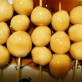 しゆり。's cooksnap of when they made こどもと作るおやつ^_^豆腐月見だんご.