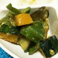 masumi0526's cooksnap of when they made 簡単！カボチャと茄子の味噌和え.