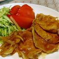 梨にゃんこ's cooksnap of when they made 豚肉の生姜焼き ニンニクと生姜たっぷり♪.