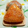 しじみごはん's cooksnap of when they made キムチチーズおにぎり.