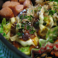 3匹の子ブタｍａｍａ's cooksnap of when they made お好み焼き風ﾟ+｡:.卵焼き♡お弁当にも.