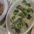 ラリー＆サラ's cooksnap of when they made 芽キャベツと玉ねぎのチーズ焼き.