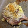 Peterママ's cooksnap of when they made 鶏もも肉のオーブン焼き♪ポテトはさみ.