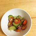 angell's cooksnap of when they made 新玉ときゅうりのマリネ.