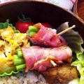 mikeekim's cooksnap of when they made お弁当に♬レンジでアスパラベーコン☆彡.