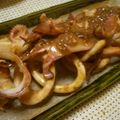 てーぶるすぷーん's cooksnap of when they made いかのわた炒め.