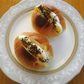 UMAe's cooksnap of when they made ゆで卵マヨセサミトースト.