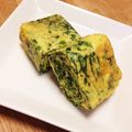 ♡奈津亜♡'s cooksnap of when they made お弁当にほうれん草の玉子焼き.