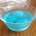 きもったまおかん's cooksnap of when they made しゅわしゅわゼリー♪ブルーハワイ.