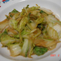 takerumama's cooksnap of when they made 白菜の生姜焼き.