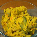ガガンジーとふふうた's cooksnap of when they made かぼちゃとサツマイモのサラダ.