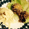 ももつぶ。's cooksnap of when they made 新玉ねぎとささみのサラダ.
