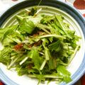 Satoco❋'s cooksnap of when they made 火＆包丁要らず☆水菜の梅わさおかか和え.