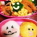 きなおさん's cooksnap of when they made キャラ弁LINEムーン.ブラウン.サリー.