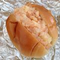 あーちん１０９'s cooksnap of when they made **明太ポテトサンド**.