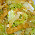 ワンコ！'s cooksnap of when they made 簡単！キャベツと薄揚げのマヨ炒め.