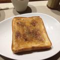 ローズ☆ドバイ's cooksnap of when they made おやつにも朝食にも！蜂蜜きな粉トースト♪.