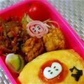2児ママみきてぃ's cooksnap of when they made キャラ弁オカズ カニカマりんご.