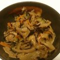 myしょこら's cooksnap of when they made ゴーヤをプラス！切干大根とひじきの煮物.