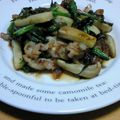 あ～ちャん★'s cooksnap of when they made 豚肉とｴﾘﾝｷﾞ炒め物.