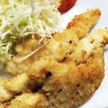 sasoha's cooksnap of when they made 塩麹でふっくら。ささみのパン粉焼き.