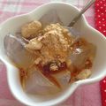 ゅきゅき0418's cooksnap of when they made ＊毎日食べたい！黒蜜きな粉寒天＊.