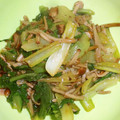 大森ヨーグルト's cooksnap of when they made 10分超簡単　子供が喜ぶ青梗菜の炒め物.