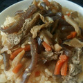♥ちゃん♥'s cooksnap of when they made シメジと油揚げの炊き込みご飯.