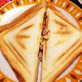 リラシャン's cooksnap of when they made 我が家の♪うまうま♡ホットサンド.