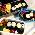 こうサン's cooksnap of when they made トトロキャラ弁～親子遠足弁当～.