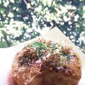 kngoo's cooksnap of when they made タコ焼きパンの具とトッピング.