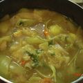 りきandジョン's cooksnap of when they made 和風カレーチーズ鍋.