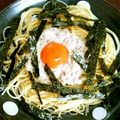 新米tommy's cooksnap of when they made 絶品！簡単！❤なっとうパスタ❤.