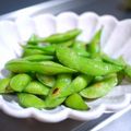 putimiko's cooksnap of when they made 簡単おつまみ♪枝豆・塩レモン味.