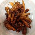 しゃ〜い's cooksnap of when they made 麻婆豆腐の素で☆エリンギとなすの炒め物.