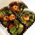 ポッリー's cooksnap of when they made 冷凍お弁当お野菜おかず:ししとう味噌金平.