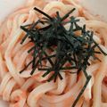 うさしんじくん's cooksnap of when they made 5分で完成！簡単ひんやり明太うどん.