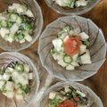 siroキッチン's cooksnap of when they made オクラと山芋の塩昆布明太子和え.