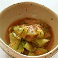 チッチ２００２'s cooksnap of when they made きゅうりのゴマ酢味噌あえ.