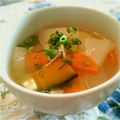 れこモン's cooksnap of when they made ＊根菜入り・具沢山＊味噌汁.