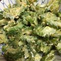 aoihane's cooksnap of when they made ゴーヤとピーマンのマヨ＆鰹節炒め.